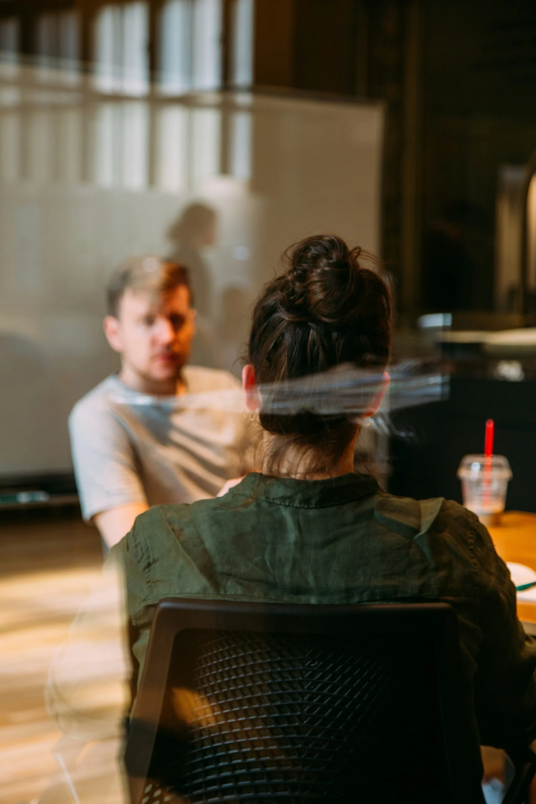 people in a meeting